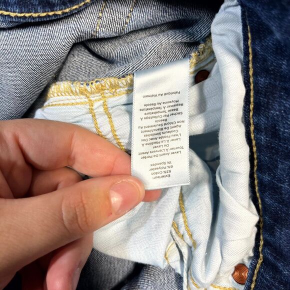 Talbots Womens Jeans Blue Size 14P Modern Ankle Jean High Rise Preppy Mom - Picture 8 of 10